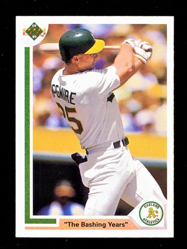 1991 UPPER DECK - MARK MCGWIRE - THE BASHING YEARS - #656 - OAKLAND A'S
