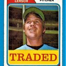 Barry Lersch - 1974 Topps Traded - Card #313T - Atlanta Braves - VG Condition