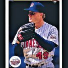ALLAN ANDERSON - 1990 UPPER DECK BASEBALL - MINNESOTA TWINS - CARD #219