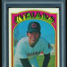ED FARMER - 1972 TOPPS BASEBALL - #116 - PSA 8 NM-MT - CLEVELAND INDIANS