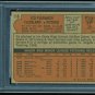 ED FARMER - 1972 TOPPS BASEBALL - #116 - PSA 8 NM-MT - CLEVELAND INDIANS