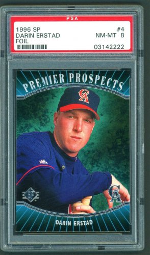 DARIN ERSTAD 1996 UPPER DECK SP #4 PSA 8 NM-MT FOIL PREMIER PROSPECT ROOKIE RC