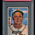 OWEN FRIEND - 1951 BOWMAN BASEBALL - #101 - ST. LOUIS BROWNS - PSA 1 - POOR