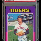 LUKE WALKER - 1975 TOPPS BASEBALL - #474 - DETROIT TIGERS PSA 8 (OC) - NM-MT