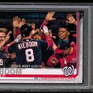 CARTER KIEBOOM - 2019 TOPPS UPDATE - #US208 - ROOKIE - RC - NATIONALS PSA 9 MINT