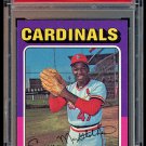 LYNN MCGLOTHEN - 1975 TOPPS - ST LOUIS CARDINALS - #272 - PSA 8 (OC) - NM-MT