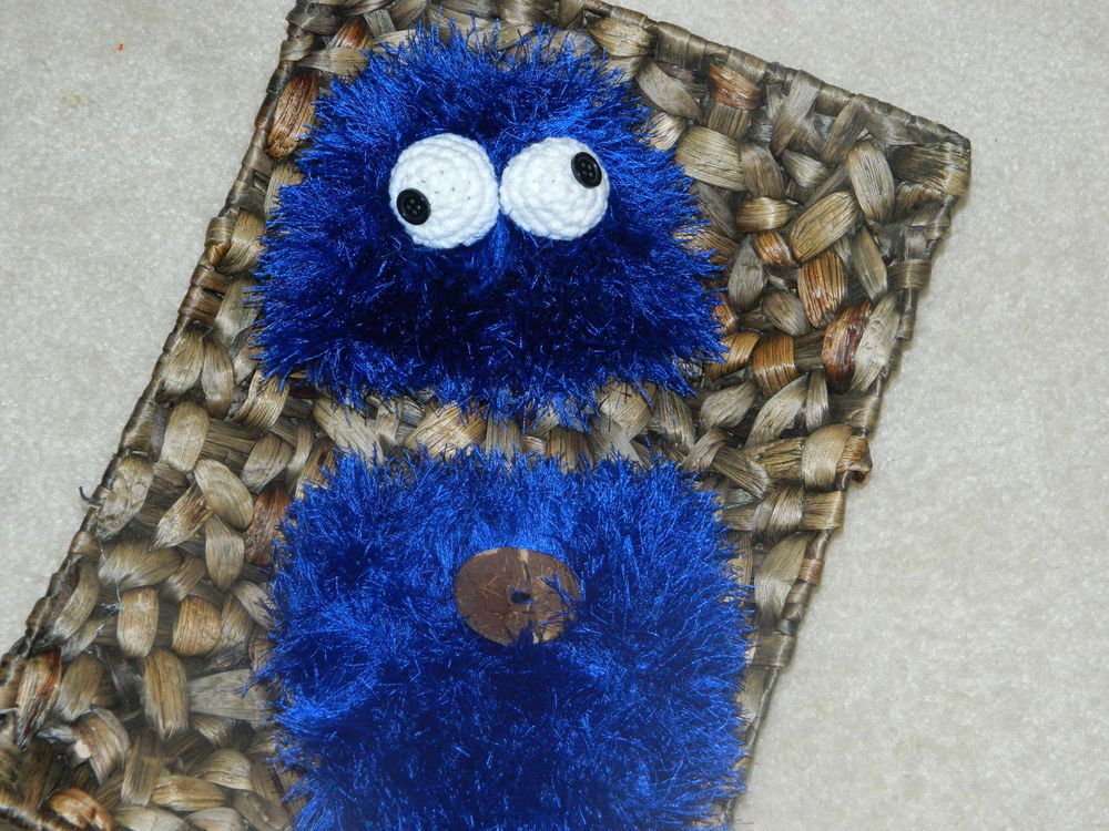 Cookie Monster Baby set photo prop