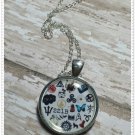 Fandoms Galore.TFIOS.Hunger Games.Mortal Instruments.Divergent.Harry Potter.Favorite.Fandom Necklace