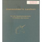Steinbichler’s Lexikon –Seven Languages