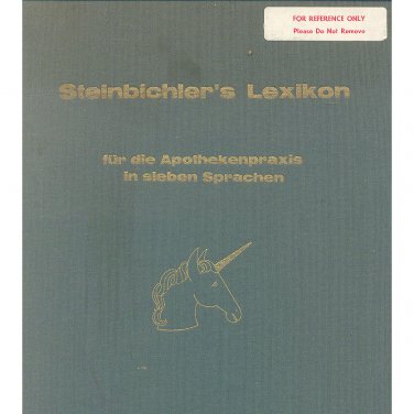 Steinbichler&acirc;��s Lexikon &acirc;��Seven Languages