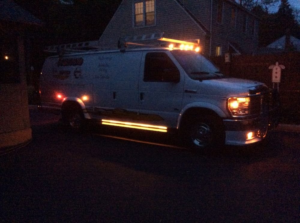 Running Board Led Light Kit/ 72" long/Amber in color/Custom Made in USA