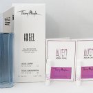 ANGEL BY THIERRY MUGLER WOMEN NEW TESTER SPRAY 3.4 OZ.EDP + 2 ALIEN SAMPLES
