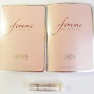 Femme EDP by Hugo Boss 2ml .06oz Sample x2