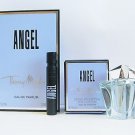 Angel By Thierry Mugler Women EDP.17oz  Mini + Spray Sample .04oz 2 Pcs Total