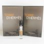 Terre D'Hermes by Hermes EDT for Men 2 ml .06 oz SPRAY Sample Vial x 2 pcs