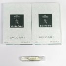 Bvlgari Extreme EDP 1.6ml .05oz Sample x2