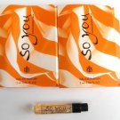 Giorgio Beverly Hills So You EDP Spray 2ml .06oz x2