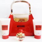 Moschino Glamour Mini Set for Women Bath and Shower Gel, EDT & Lotion New