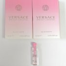 Versace Bright Crystal EDT 1.6ml .05oz Sample x2
