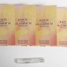 Jennifer Lopez Love & Glamour EDP .04oz Spray Sample x4