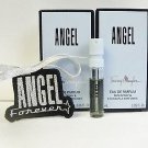 Angel by Thierry Mugler EDP Mini spray vial .05 oz and Embroidered patch x 2pcs