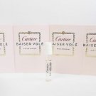Cartier Baiser Vole EDP 1.5ml .05oz Spray Sample x4