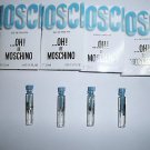 OH ! De Moschino EDT 1.5 ml .05 oz Sample x 4