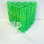 20 Plastic Atomizers .17oz Perfume Cologne Sample Container Funnel & Siphon # 16