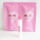Moschino Pink Bouquet EDT For Women 1ml .03oz SPRAY Sample x2