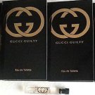 Gucci Guilty Womens 2ml .06oz Sample x4