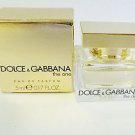 Dolce & Gabbana The One EDP 5ml .17oz Mini