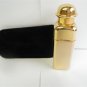 Hermes Caleche EDP Mini Gold Metal bottle 7ml .25 oz Collectible w Velvet Pouch
