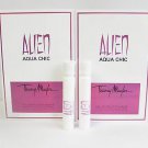 Alien Aqua Chic by Thierry Mugler Women 1.2 ml .04 oz Spray Sample x 2pcs