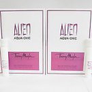 Alien Aqua Chic by Thierry Mugler Women 1.2 ml .04 oz Spray Sample x 4pcs