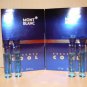 Mont Blanc Presence Cool Mens Mini Vial Splsh Lot Of 4