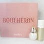 Boucheron Initial Gift Set Women EDT 1.6 oz + Sparkling Oil 2.5 oz New In Box