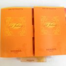 Hermes 24 Faubourg EDT For Women 1.6ml .05fl oz Spray Sample x2