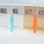 Angel & Alien Thierry Mugler Mixed Womens Vials Sun-Blue-Saphir-EDP .04oz-x8pcs