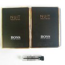 Boss Nuit Pour Femme Women EDP 2ml .06 oz Sample x2