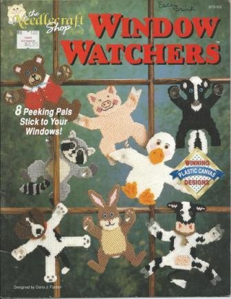 WINDOW WATCHERS - Plastic Canvas Pattern Book - Needlcraft Shop 913103