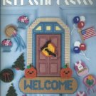Year Round Welcome Plastic Canvas Pattern Leaflet (1186)