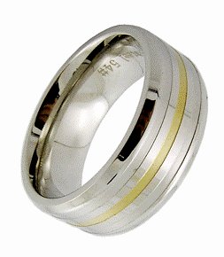 Stainless Steel Men's Ring
