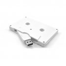 Enfain® Creative Cassette Shape Flip Out Bulk 8GB USB 2.0 Flash Drive Pen Drive (White,1pc)