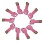 Enfain® 10Pcs Bulk Promotional 64MB Metal Key USB Flash Drive 2.0 Memory Stick Pen Drive(Pink)