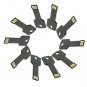 Enfain&Acirc;&reg; 10Pcs Cheap Bulk 256MB Metal Key USB 2.0 Flash Drive Memory Stick Pen Drive(Black)