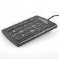 Enfain® USB 19 Keys Black Color Numeric Numerical Keypad Keyboard Pad for Laptop PC