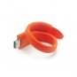 Enfain® Nice Wrist Band Style New Silicone Waterproof USB 2.0 Flash Drive Memory Stick (8gb,Orange)