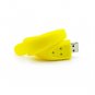 Enfain® Nice Wrist Band Style New Silicone Waterproof USB 2.0 Flash Drive Memory Stick (8gb,Yellow)