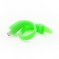 Enfain® Nice Wrist Band Style New Silicone Waterproof USB 2.0 Flash Drive Memory Stick (8gb,Green)
