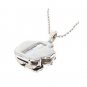 Enfain® Light Pink Crystal Rose Pendant Necklace Style 16GB USB Flash Pen Drive Memory Stick